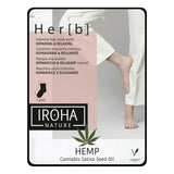 Masque pour pieds Cannabis Iroha