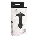 Plug Anal S Pleasures Swirl Noir Noir/Argenté