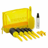Ensemble de peignes/brosses Termix Brushing Jaune