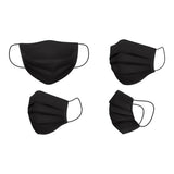 Masque en tissu hygiénique réutilisable Noir Adulte