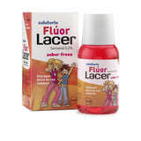 Bain de Bouche Lacer Fraise Fluor Junior (100 ml)