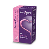 Préservatifs peau à sensations (12 pcs) MoreAmore 41330