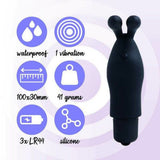 Vibromasseur Magic FeelzToys Noir
