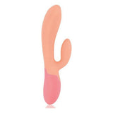 Vibration de Stimulation Double Rianne S Essentials Xena Rabbit Orange Corail