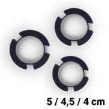 Cage à Pénis Silicone noir Lock-a-Willy 72800