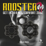 Tri Bague pénis VelvOr Rooster Milo