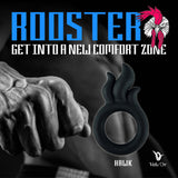 Gabbia per Pene a Tre Anelli VelvOr Rooster Hawk Flaming 