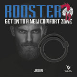 Tri Bague pénis VelvOr Rooster Jason Noir
