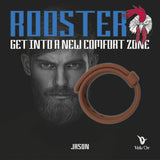 Tri Bague pénis VelvOr Rooster Jason Marron