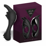Anneau Pénis FeelzToys Zeus Dual Vibe Black Vibration