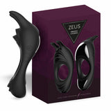 Anneau Pénis FeelzToys Zeus Dual Vibe Black Vibration