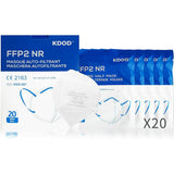 Maske FFP2 20 Stück Weiß (Restauriert D)