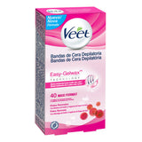 Bandes Épilatoire Corporelles Veet   Peau normale (40 Unités)