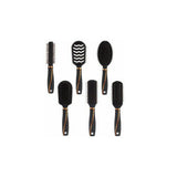 Brosse Noir Orange Plastique (36 Unités)