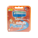 Lames de Rasoir de Rechange Fusion Gillette (4 uds)