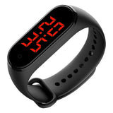 Bracelet d'activités Contact Thermometer 0,96" 90 mAh Bluetooth Noir