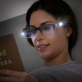 Clip LED pour Lunettes 360° InnovaGoods 2 Unités