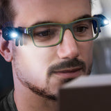 Clip LED pour Lunettes 360° InnovaGoods 2 Unités