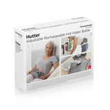 Bouillotte d'eau chaude réglable rechargeable Hutter InnovaGoods 400W Gris