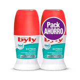 Déodorant Roll-On Extrem Frescor Byly (50 ml) (2 x 50 ml)